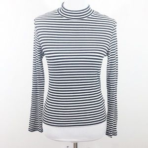 Sadie & love Mock neck shirt size large
